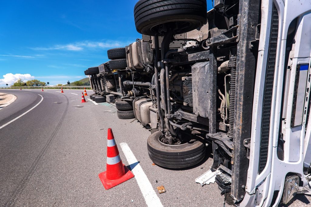 Truck accident