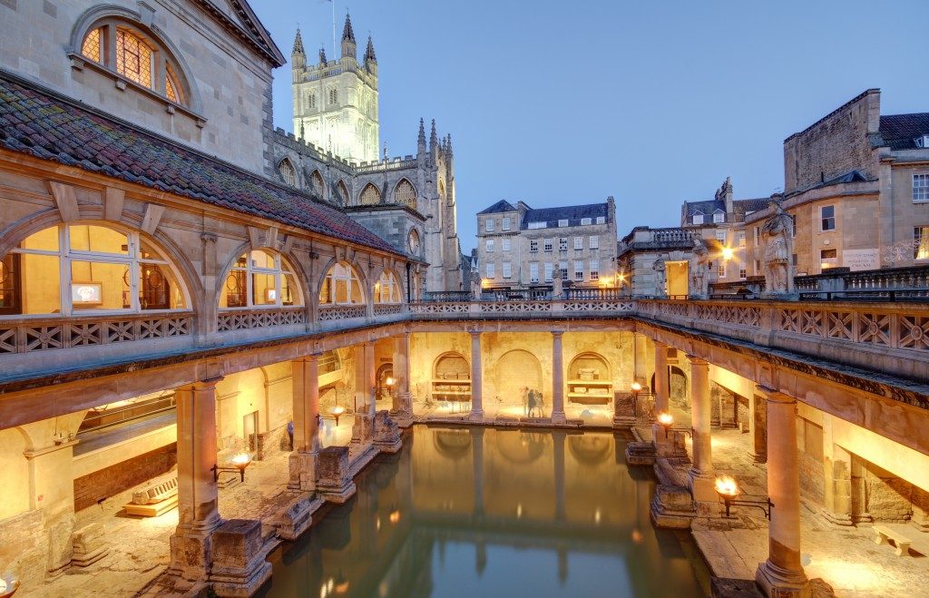 Roman bath in England