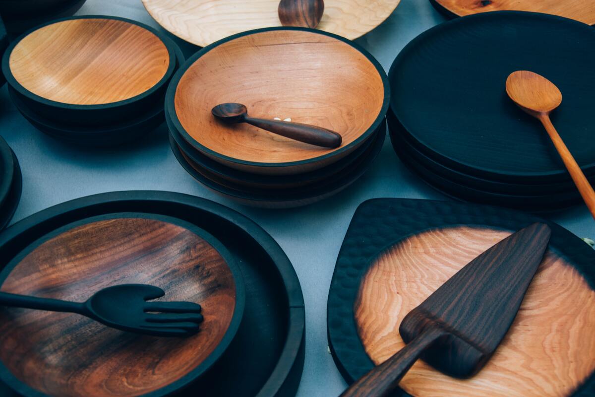 wood kitchenware